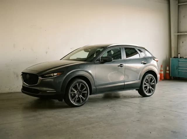 Side profile photo of the same crossover